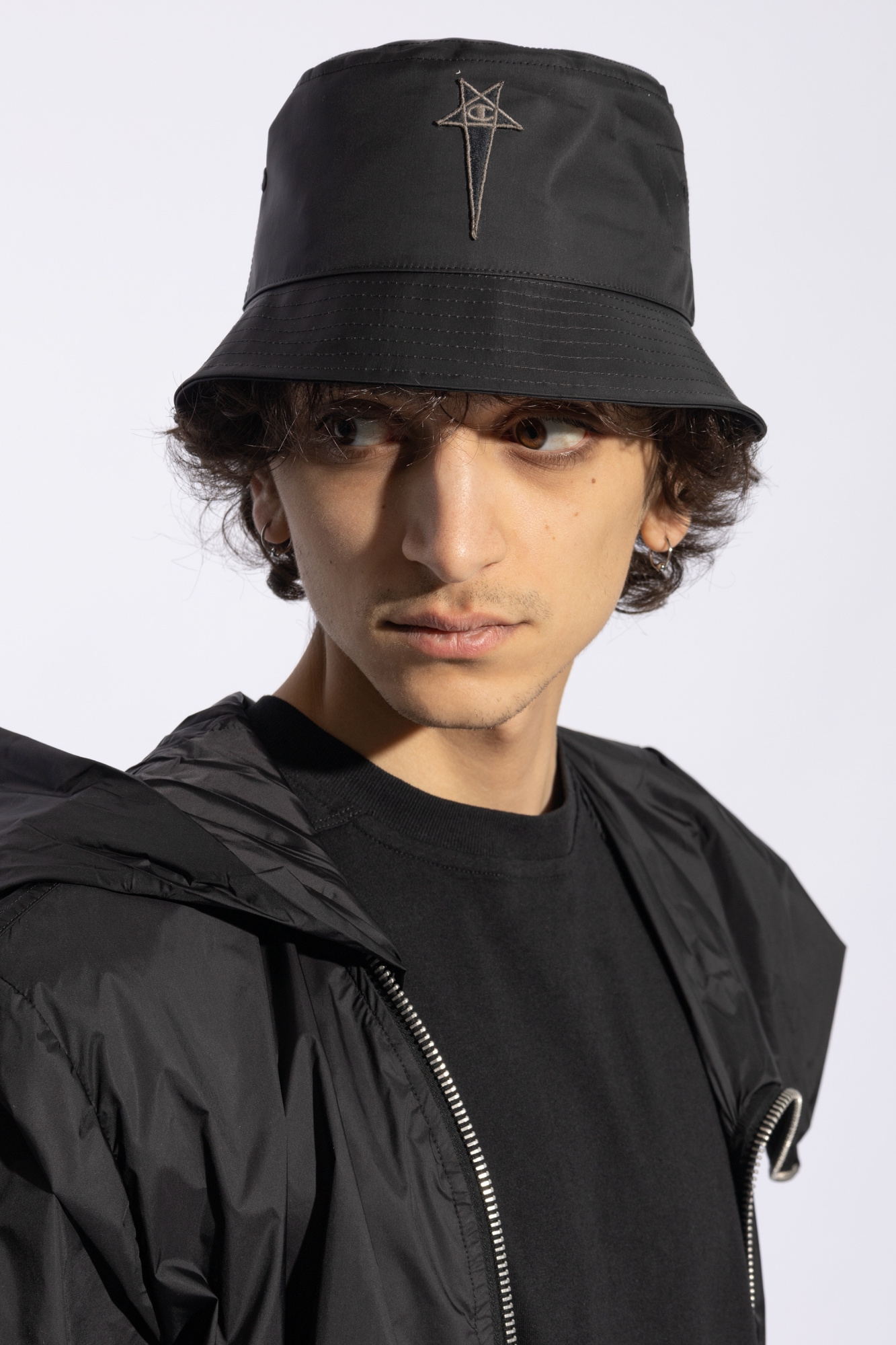 Black Rick Owens x Champion Rick Owens - Cap CHAMPION 804470-S20-PS063 Cyp  - SchaferandweinerShops Kyrgyzstan